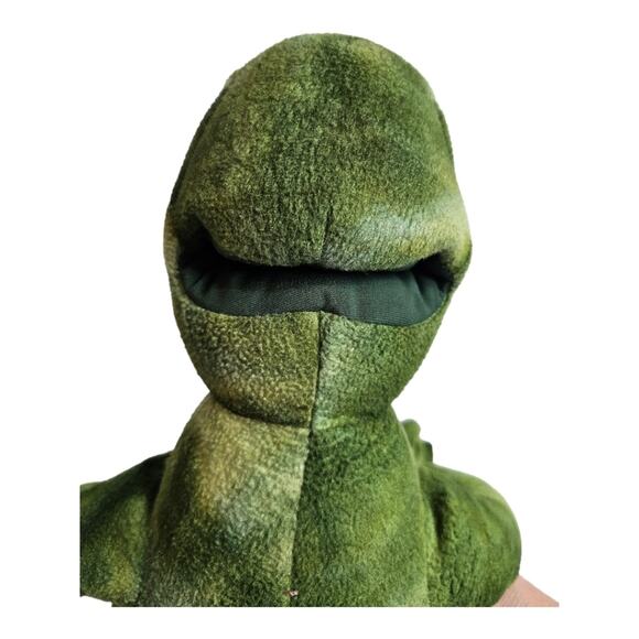 Build A Bear Workshop Dinosaur Green 17-inch Animal Stuffed Soft Plush Puppet - Picture 5 of 9